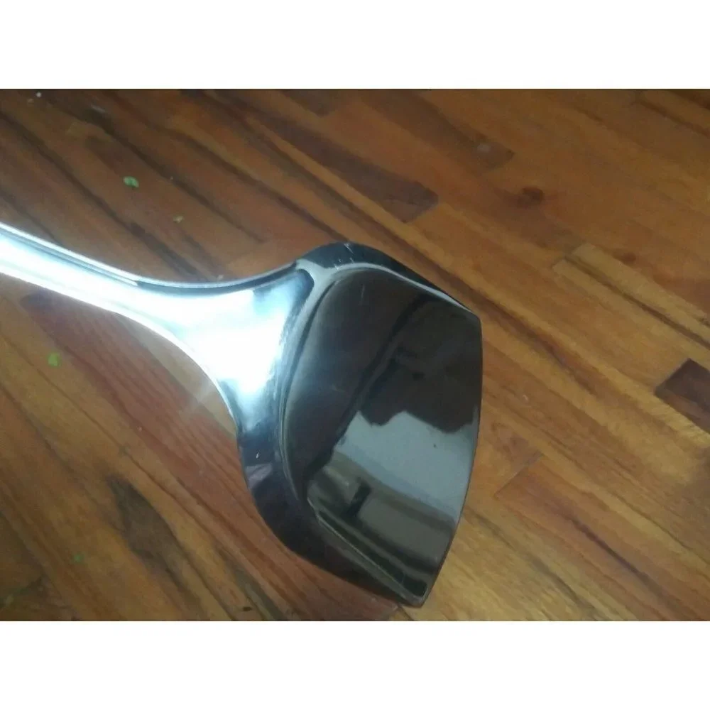INOX Edelstahl ROSTFREI Stainless Steel 18/8 Spatula Turner EUC plastic handle